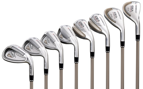 Adams golf introduces break through a2 os women's 7-piece set 