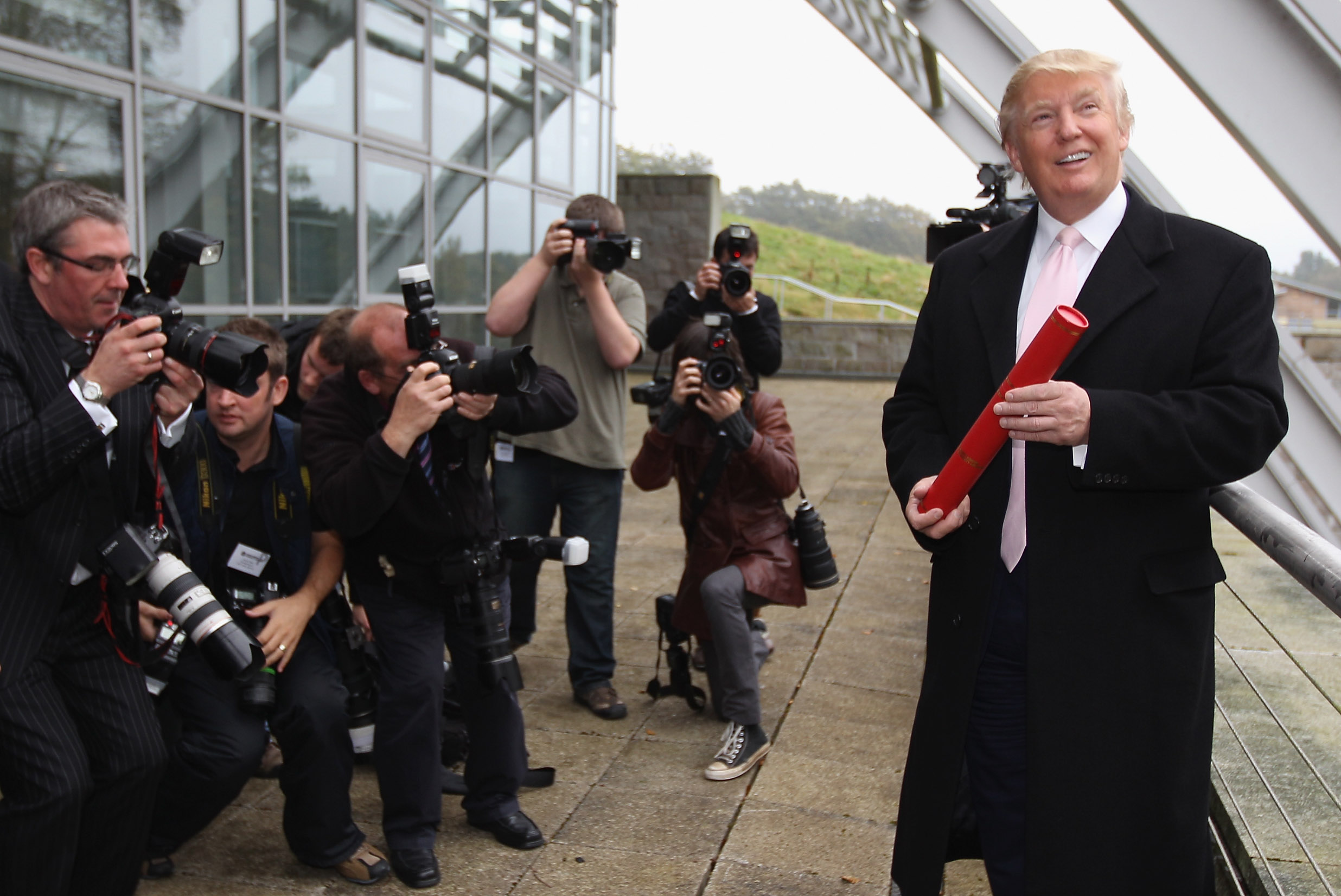 Donald Trump Receives An Honorary Degree From Robert Gordon University