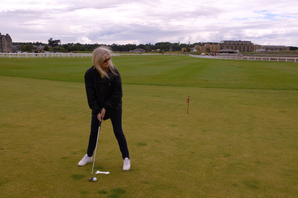 Scotland golf - southern colonial golfer 